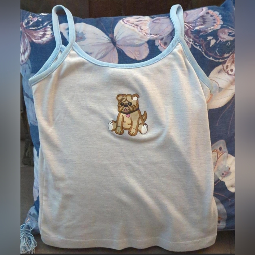 Size XS no tag rave girl brand Y2K super cute tank top amazing condition